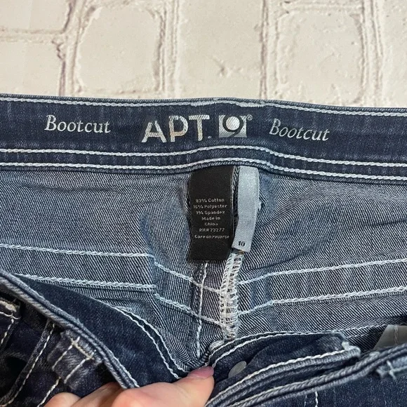 Apt. 9 Dark Wash Boot Cut Jeans - Picture 2 of 5